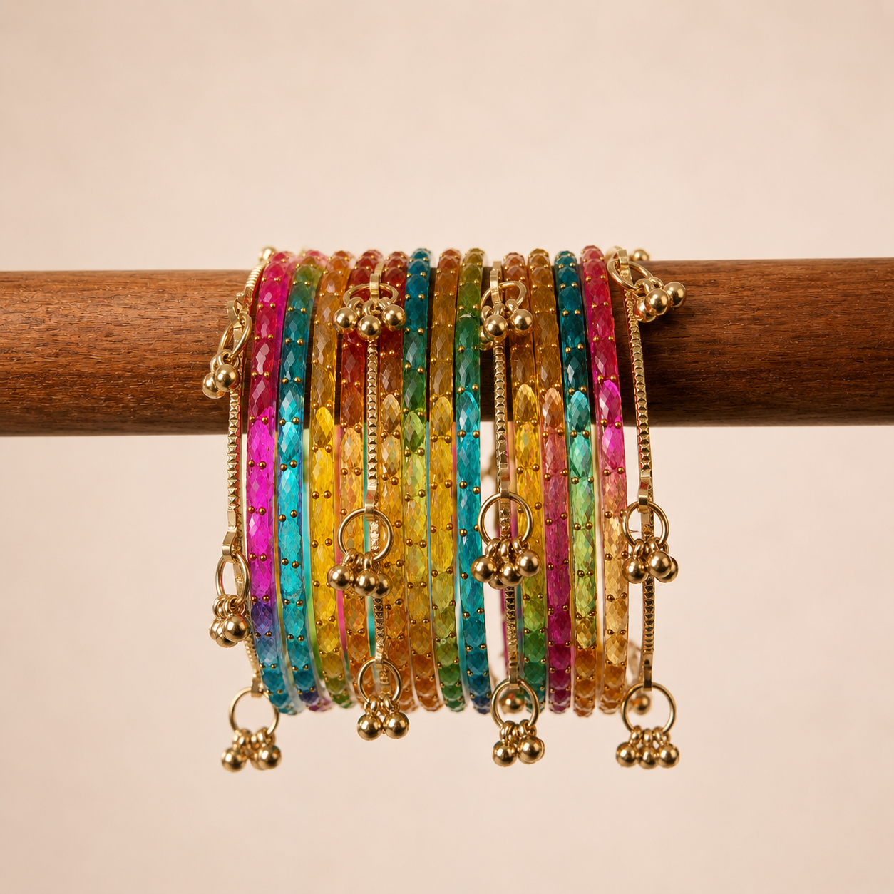 RAINDROP & GHUNGRU BANGLES